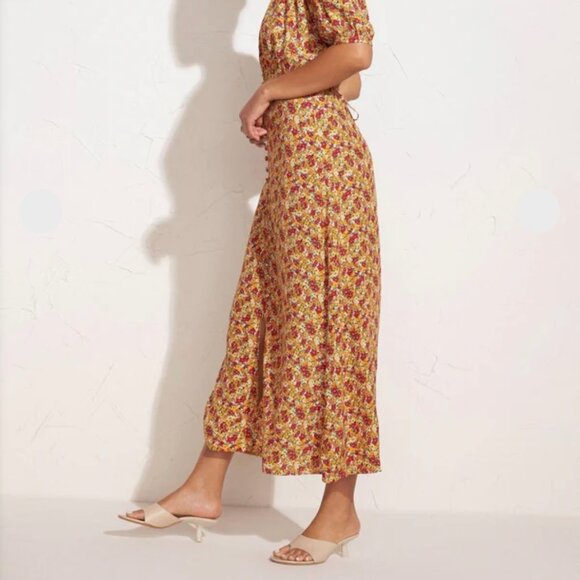 Faithfull the Brand Bellavista Floral Midi Dress szS - Picture 2 of 6